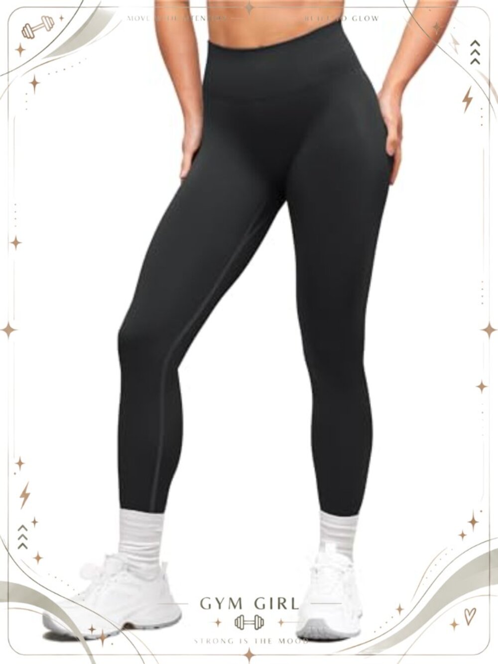 Seamless High Waist Tummy Control Leggings Tall Workout Gym Yoga Pants